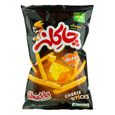 استیک ذرت وسیب زمینی چاکلز پنیری(60گرم)