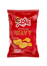 چیپس چاکلز موجدار نمکی (110گرم )