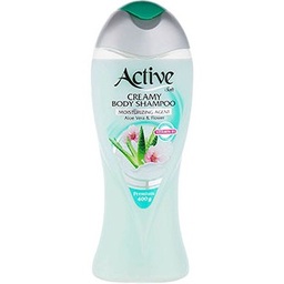 شامپو بدن اکتیو کرمی حاوی ویتامین B5 با رایحه آلوئه ورا (400 گرم)