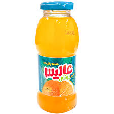 نکتار میوه شیشه ای عالیس با طعم پرتقال (195mi)