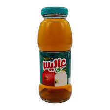 نکتار میوه شیشه ای عالیس با طعم سیب (195mi)