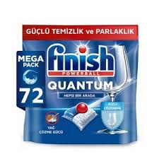 قرص ماشین ظرفشوئی فینیش کوانتوم ترکیه (72عددی)