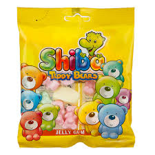 پاستیل خرسی عروسکی شیبا(90گرم)