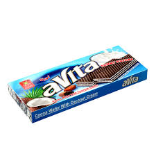 ویفر کاکائویی با کرم نارگیلی  آویتا آناتا (155گرم)