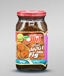 مربای انجیر آیش(350گرم)