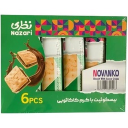 بیسکویت نوانکو شکلاتی نظری (50گرم)