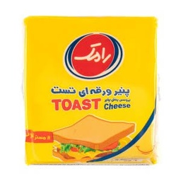 پنیر تست ورقه ای رامک(180گرم)