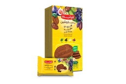 بیسکویت فرخنده خوشین 4شهد و 3غله کا کائویی (215گرم)